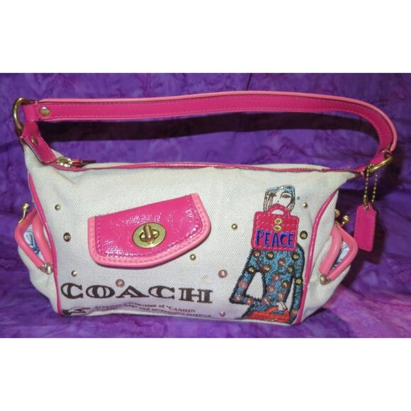 Coach Handbags - SOLD Coach 2008 Bonnie Cashin Carry Limited Edition Leather & Double Kisslock